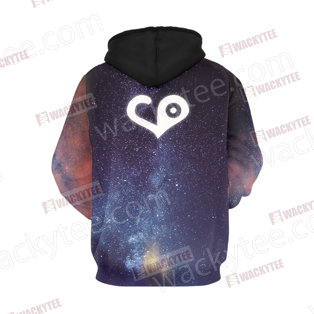 Digimon Hikari And Tailmon Unisex 3D Hoodie