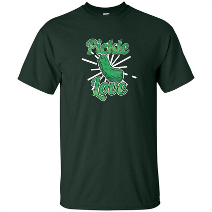 Pickle Love T-shirt Forest Green