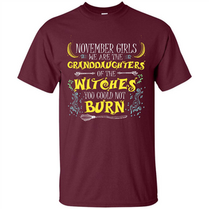 Halloween T-shirt November Girls T-shirt