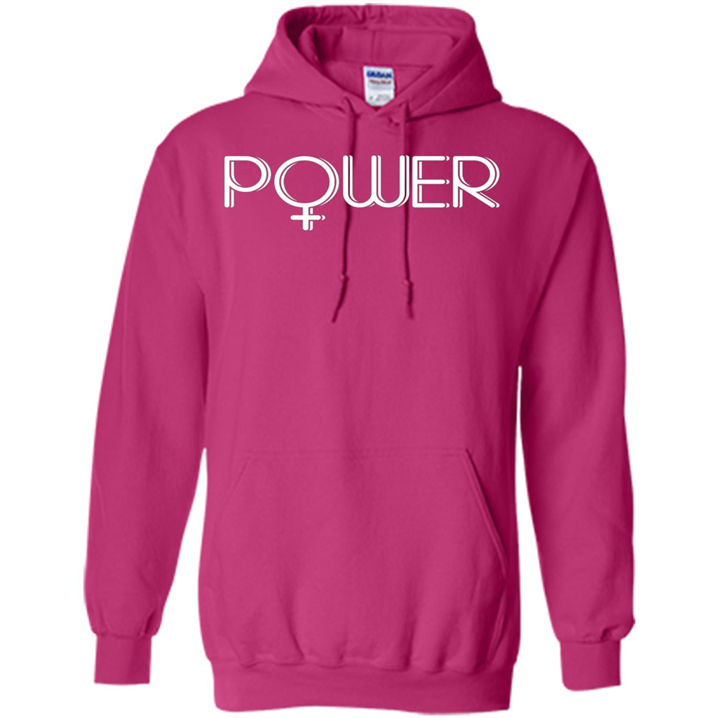 Woman Power Female Symbol Feminist T-Shirt Heliconia