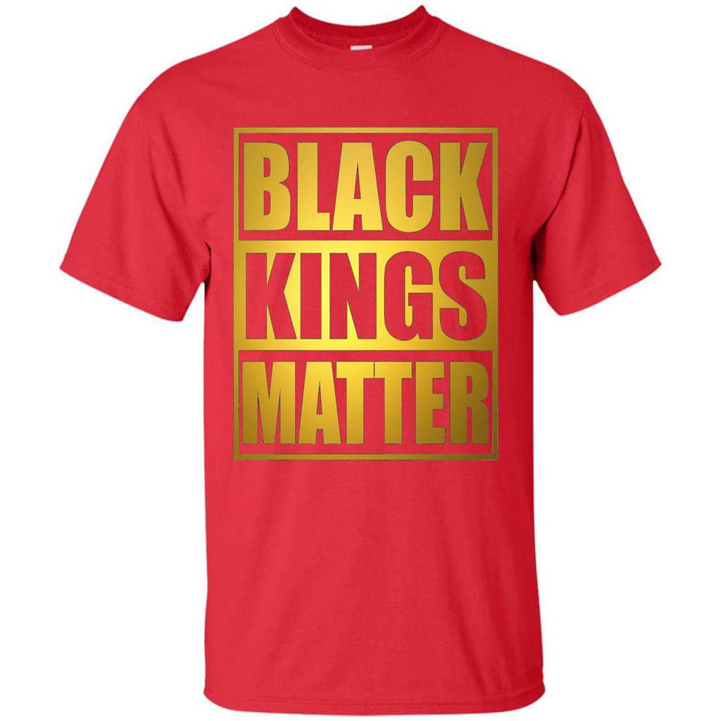 Black Kings Matter T-shirt Red