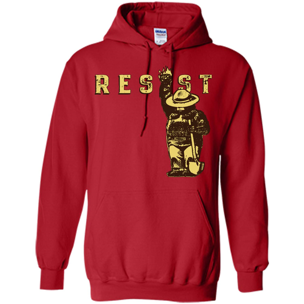 Resist T-Shirt Red
