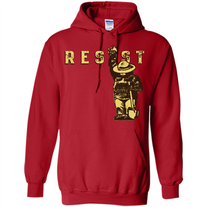 Resist T-Shirt Red
