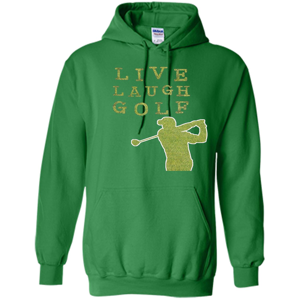 Love Golf T-shirt Live Laugh Golf T-shirt Irish Green