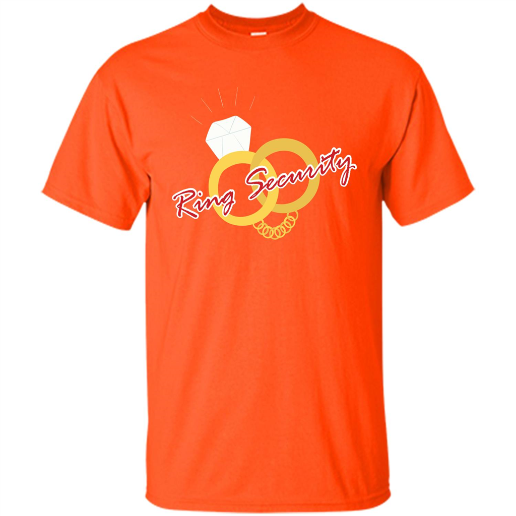 Security Ring T-shirt Orange