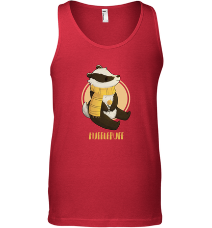 Badgers Hufflepuff House HP Tank Top Tank Top Red