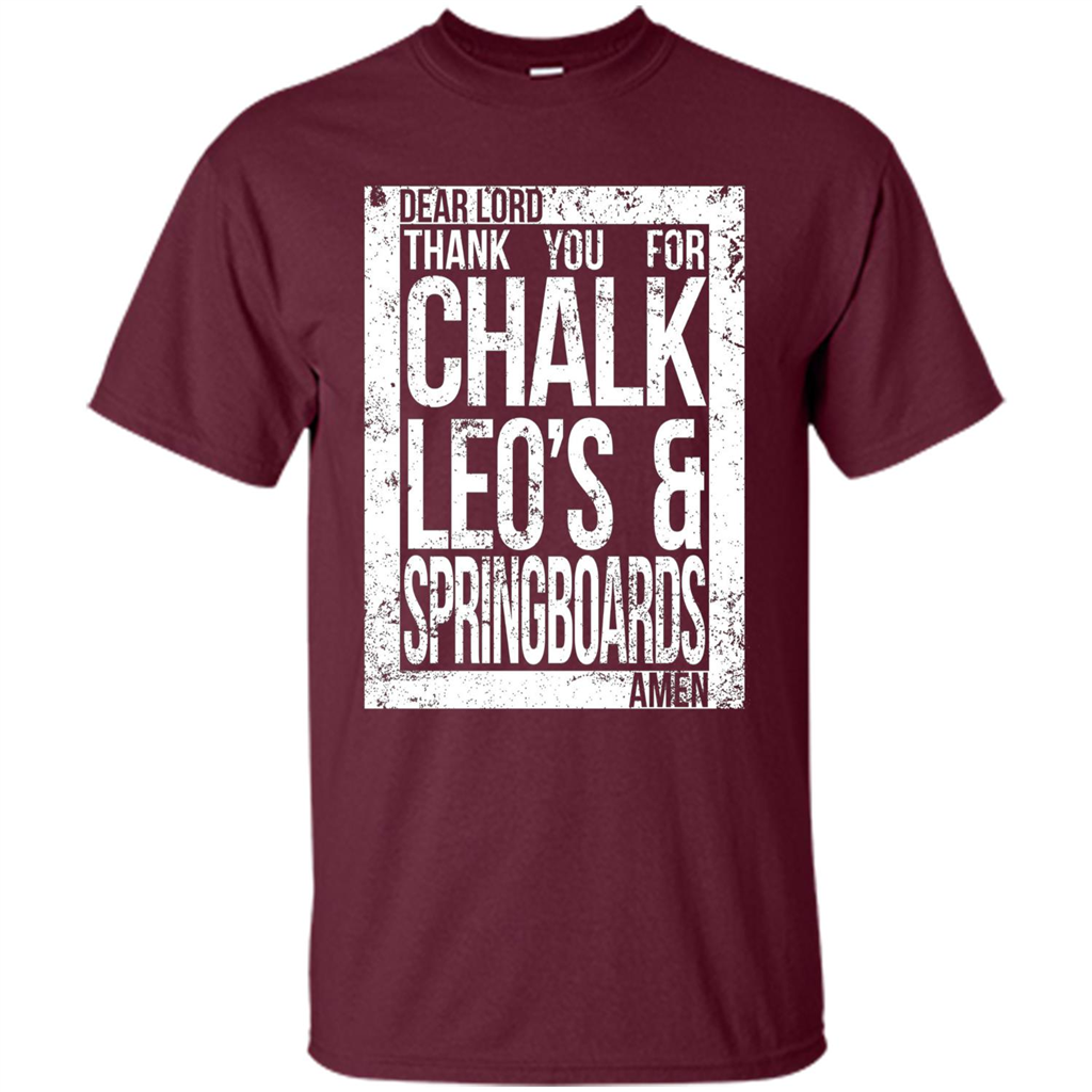 Prayer T-shirt Dear Lord, Thank You Maroon