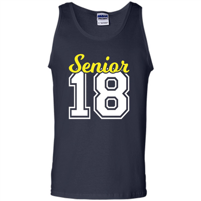 Senior Class of 2018 Jersey Style T-shirt Navy