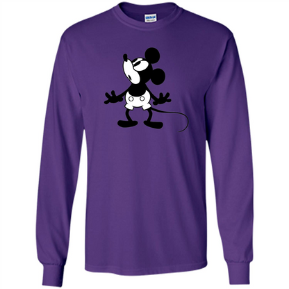 Disney Classic Mickey Mouse Graphic T-shirt Purple