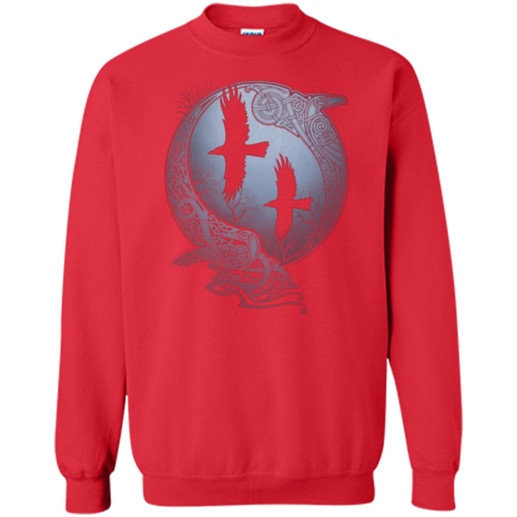 Odin's Revens T-shirt Red