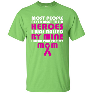 Cancer Awareness T-shirt Most People Never Meet Their Heroes T-shirt