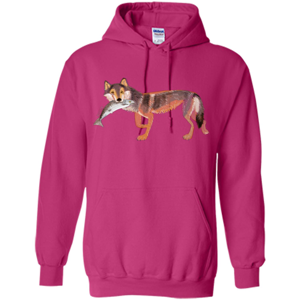 Sea Wolf T-shirt Fish and Wolf Heliconia