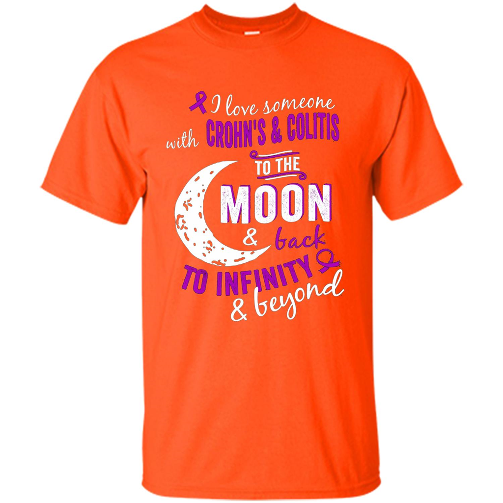 Crohn's and Colitis Awareness T-shirt Orange