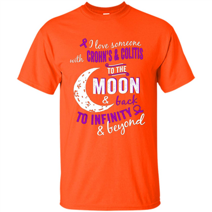 Crohn's and Colitis Awareness T-shirt Orange