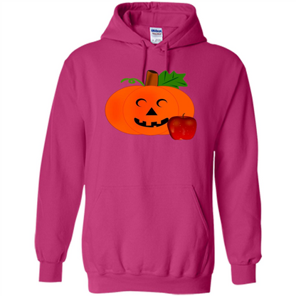 Cute Teacher Pumpkin Apple Halloween Costume T-shirt Heliconia