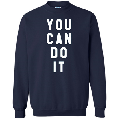 You Can Do It T-Shirt Navy