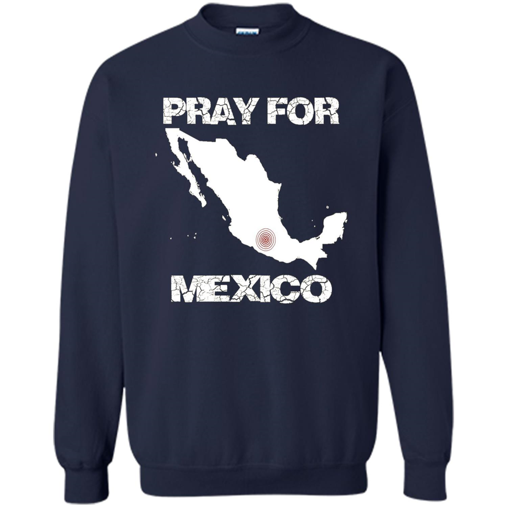 Pray For Mexico T-Shirt | Pray For Mexico Tshirt Navy