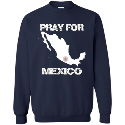Pray For Mexico T-Shirt | Pray For Mexico Tshirt Navy
