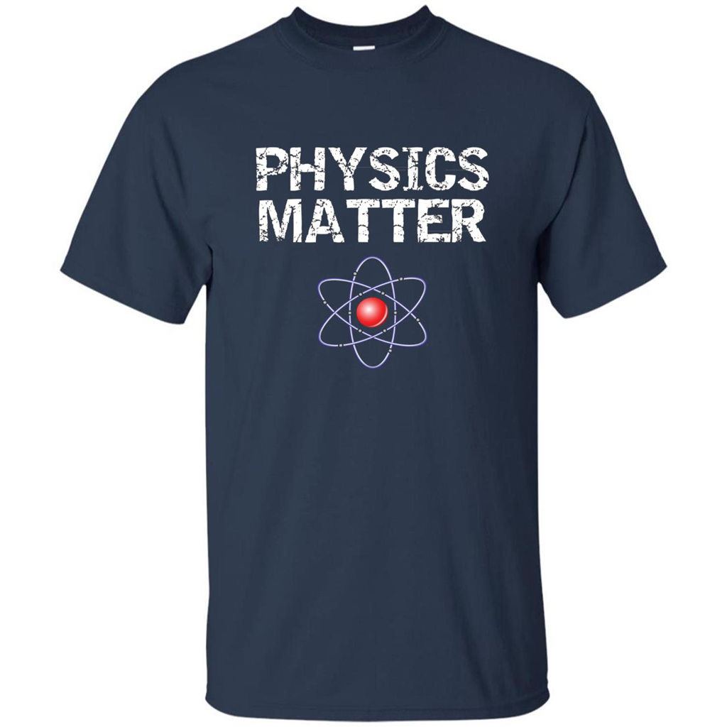 Physics T-shirt Physíc Matter T-shirt Navy