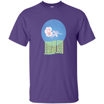 Existential Dread T-shirt Purple