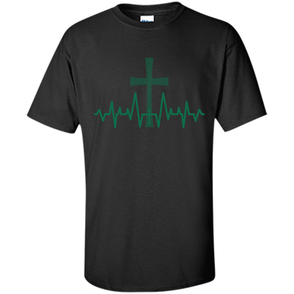 Christian ECG T-shirt Black