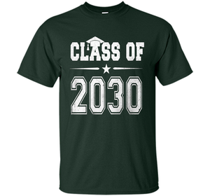 Kindergarten T-shirt Class Of 2030 Kindergarten Style T-shirt