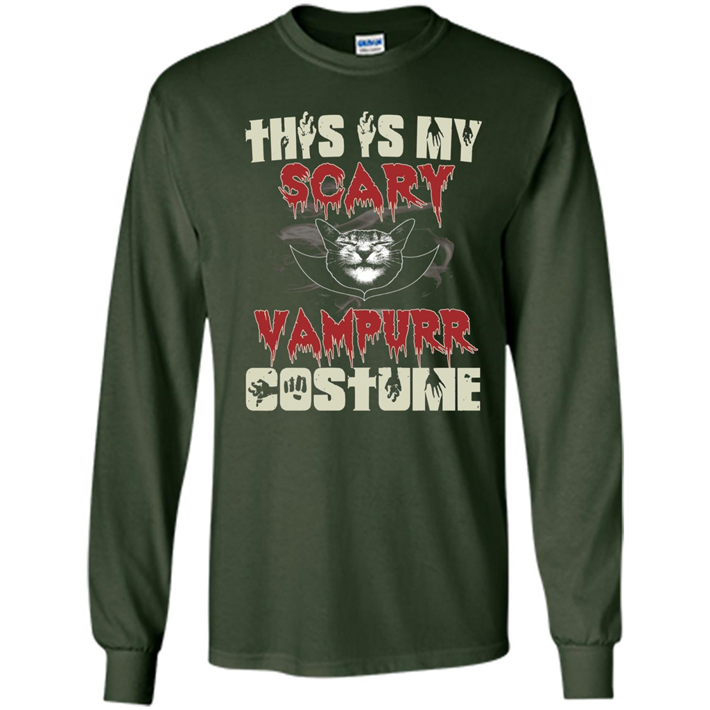 Halloween T-shirt This Is My Vampurr Costume T-Shirt