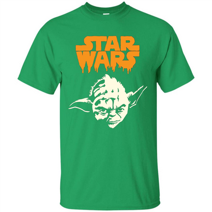 Movie T-shirt Yoda Dripping Ooze Logo T-Shirt