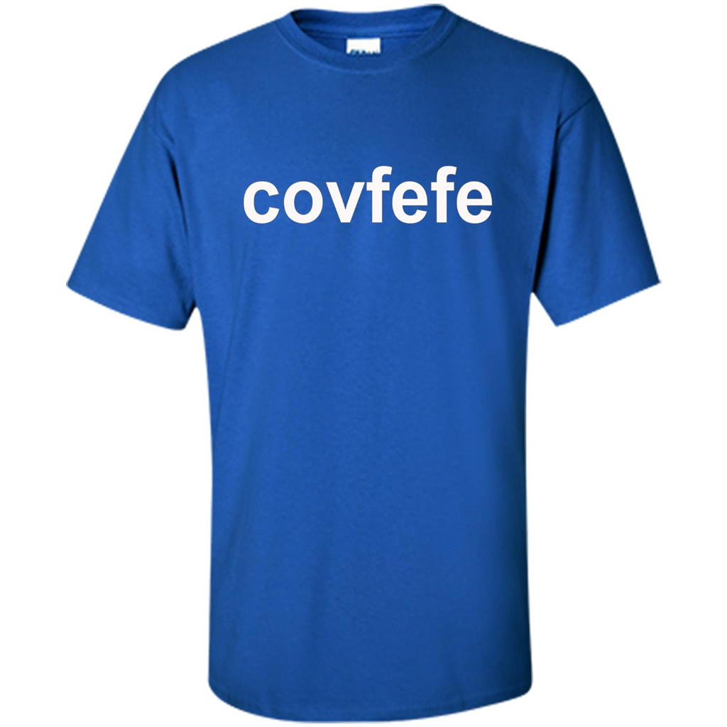 Trump Covfefe T Shirt Royal