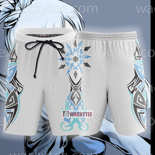 RWBY Weiss Schnee Symbol Beach Short