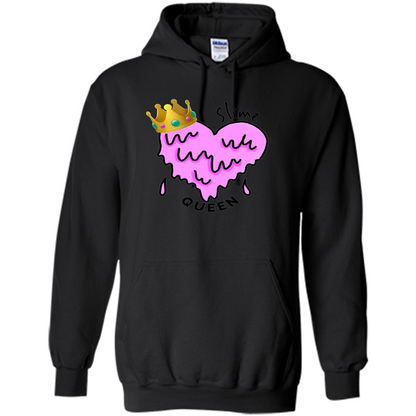 Slime Queen Heart T-Shirt Black