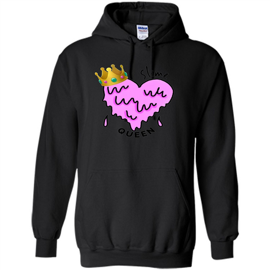 Slime Queen Heart T-Shirt Black