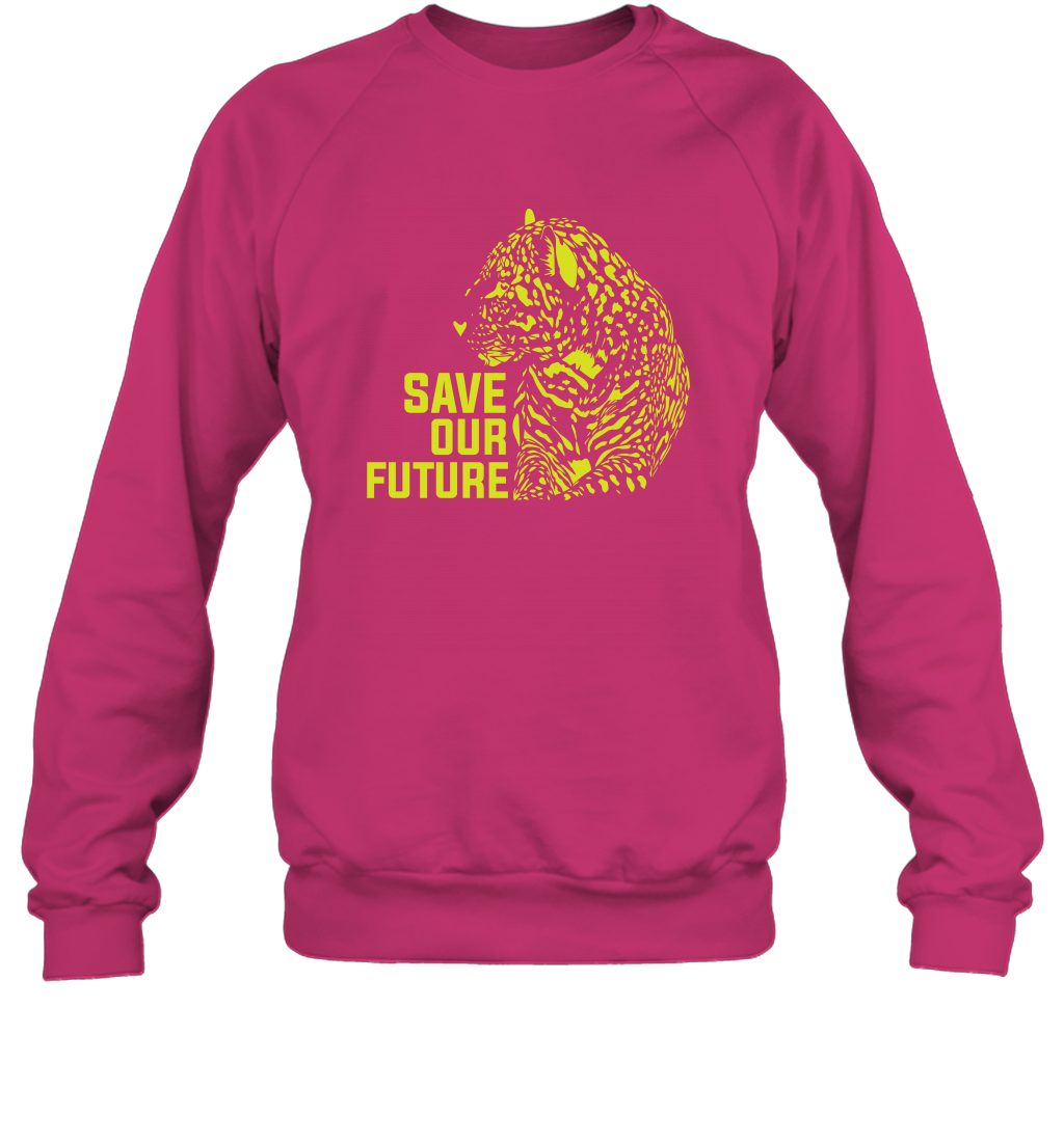 Save Our Future Wild Animals Shirt Sweatshirt Sweatshirt Heliconia