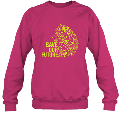 Save Our Future Wild Animals Shirt Sweatshirt Sweatshirt Heliconia