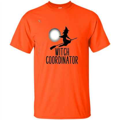 Halloween Witch Coordinator T-Shirt Orange