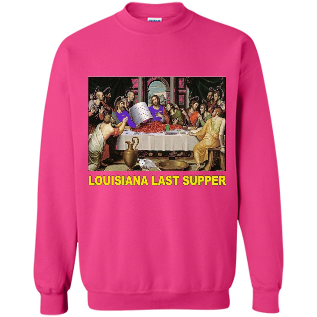 Louisiana Last Supper T-shirt Heliconia