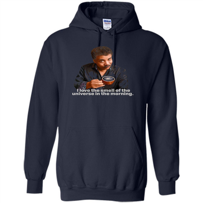 Neil Degrasse Tyson I Love The Smell Of The Universe T-Shirt Navy