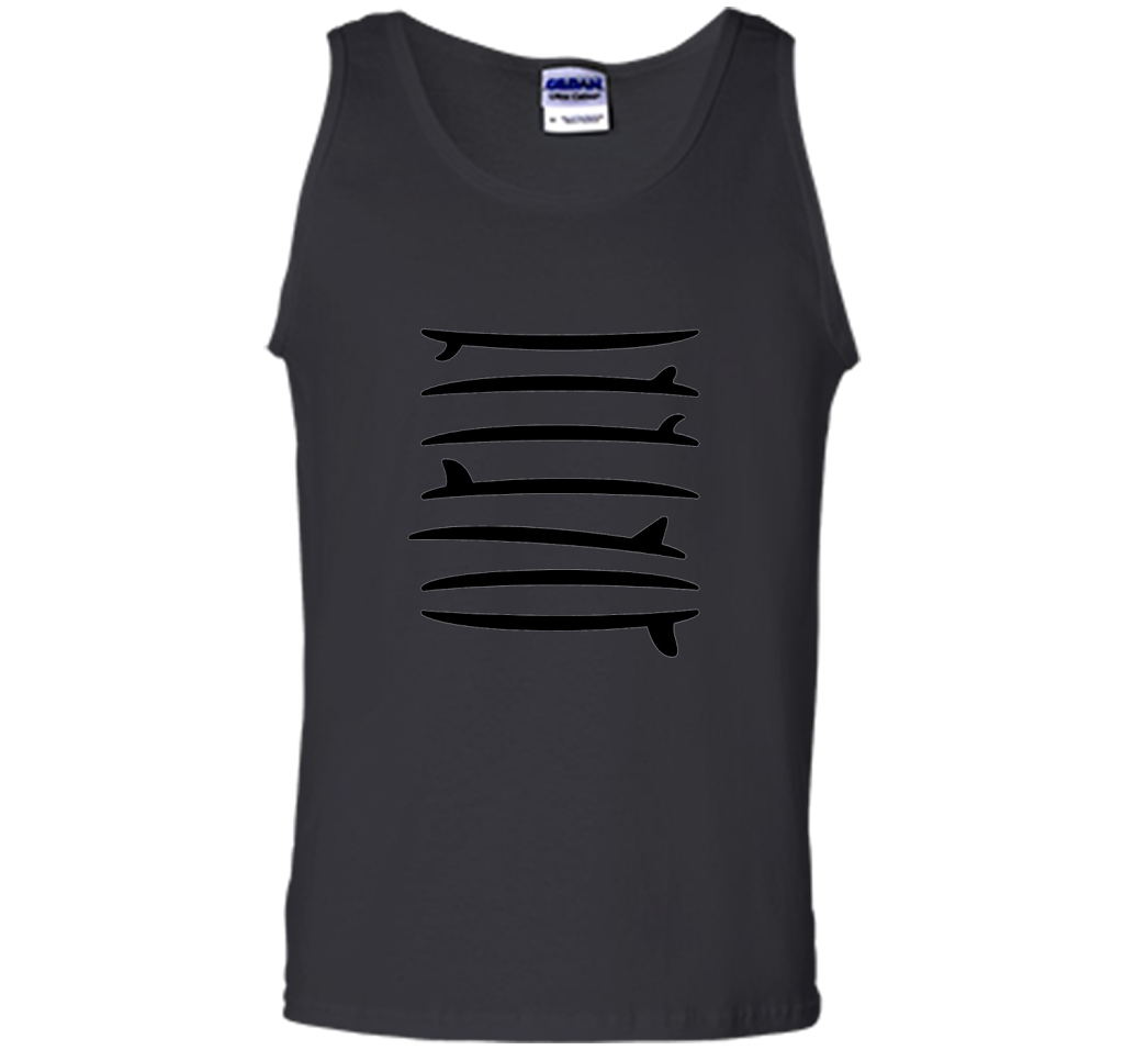 The Longboard Single Fin Surfer T-shirt Black