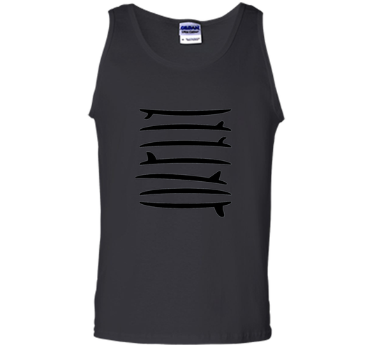 The Longboard Single Fin Surfer T-shirt Black