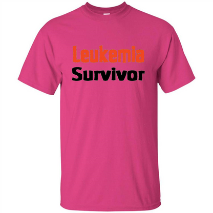 Leukemia Survivor Tshirt Heliconia