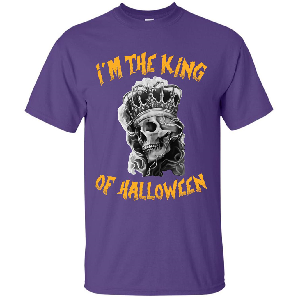 I’m The King Of Halloween T-shirt Purple