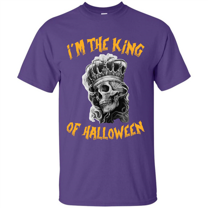 I’m The King Of Halloween T-shirt Purple