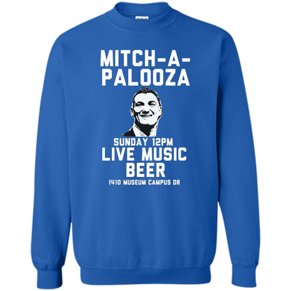Mitch-a-palooza Live Music Beer T-shirt Royal