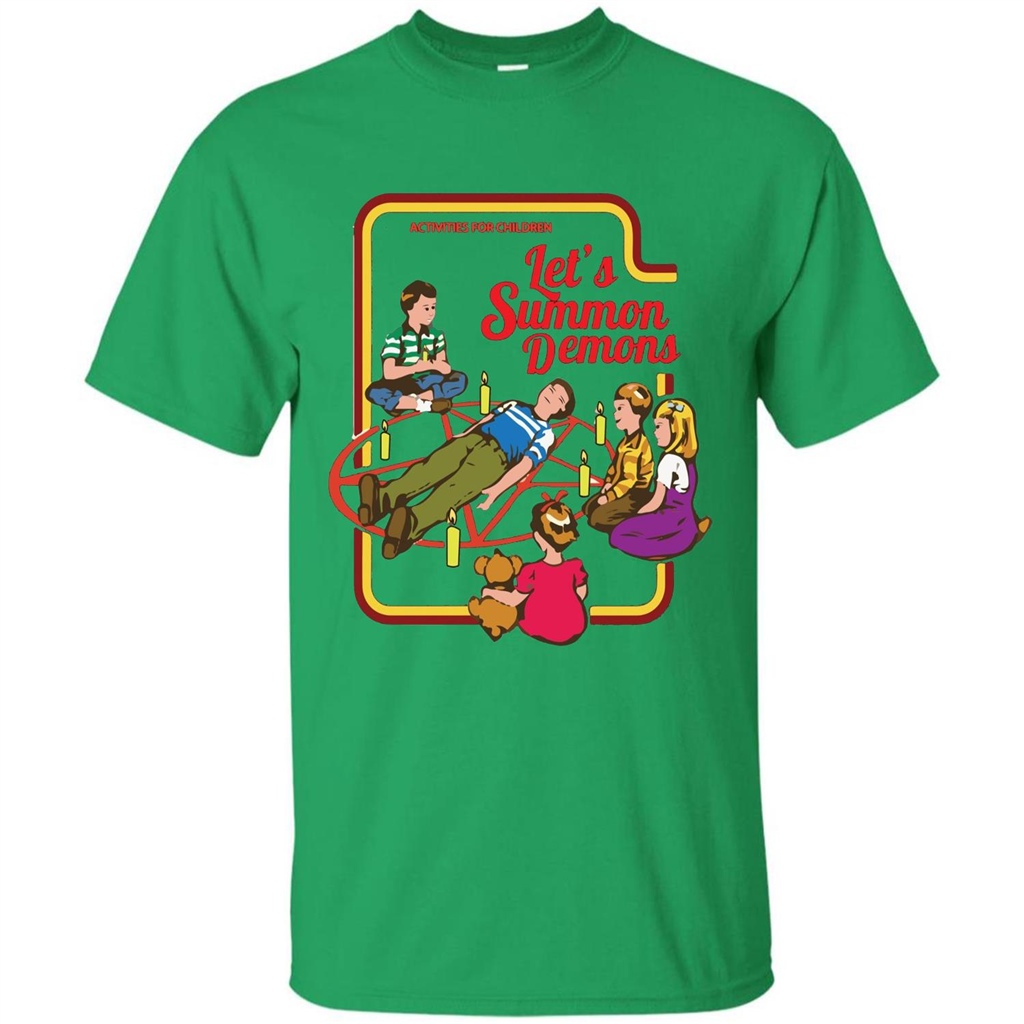 Let's Summon Demons T-Shirt Irish Green