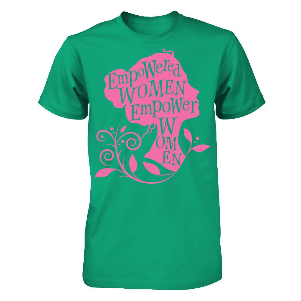 Empowered Women Empower Women (Pink) T-shirt Gildan - Short Sleeve Tee Kelly Green