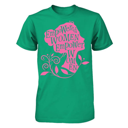 Empowered Women Empower Women (Pink) T-shirt Gildan - Short Sleeve Tee Kelly Green