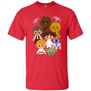 Movies T-shirt Cute Kawaii Style Heroes Premium Graphic T-Shirt