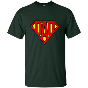 Fathers Day T-shirt Super Dad