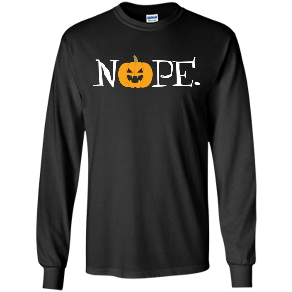 Halloween T-shirt Nope T-shirt