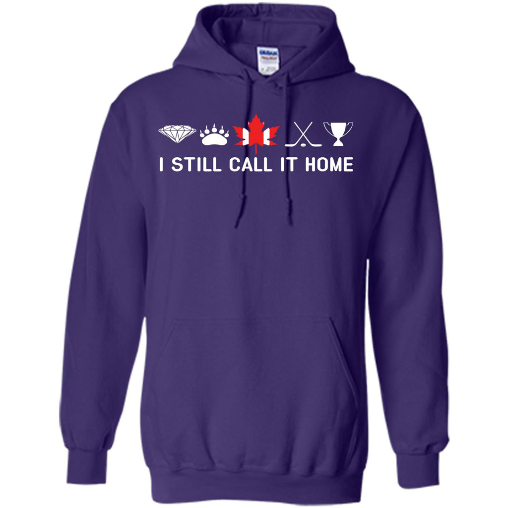 Canada T-shirt I Still Call It Home T-shirt Purple